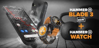 Debiutuje HAMMER watch – wzmocniony smart zegarek z GPS